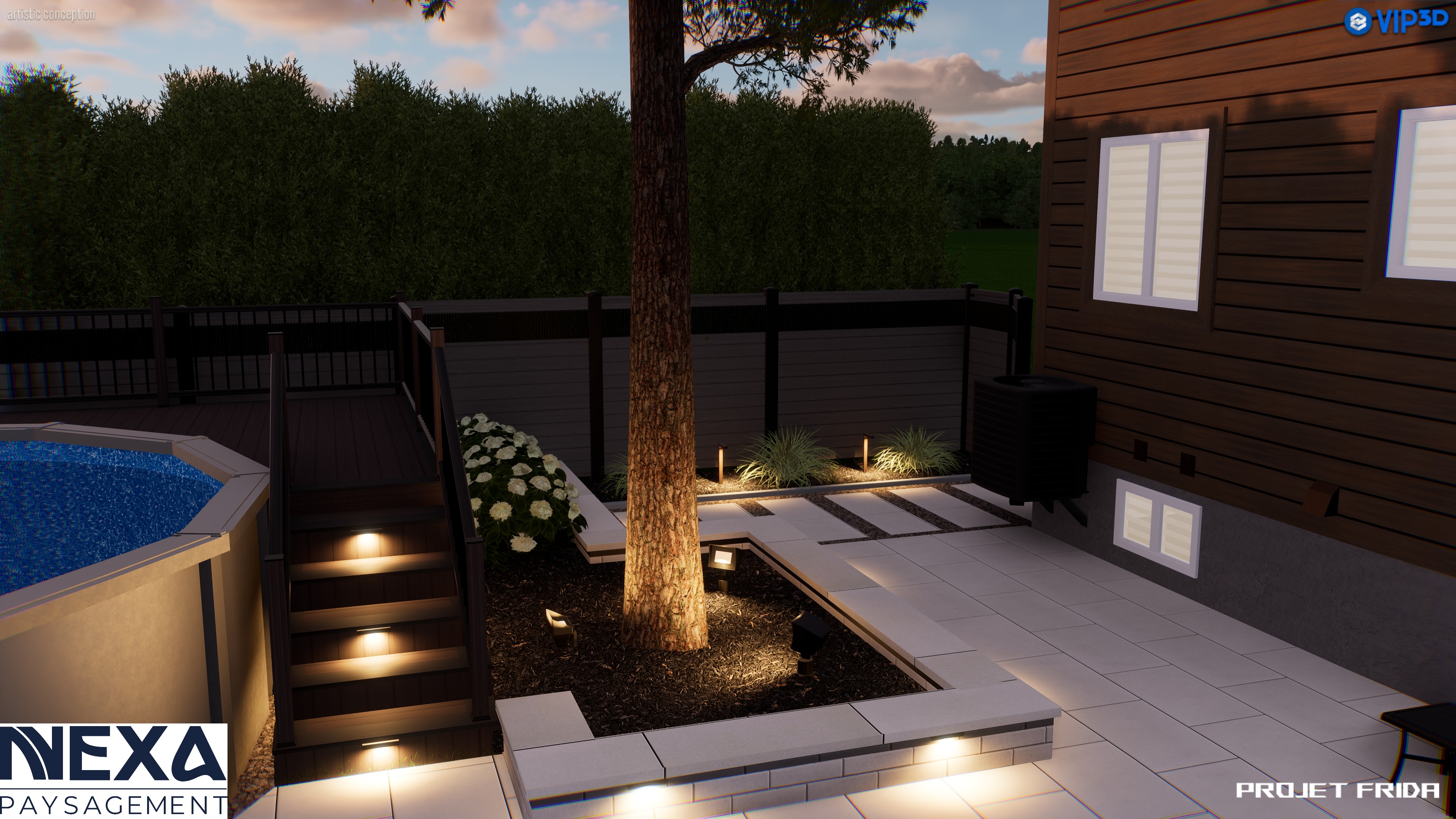 Conception 3D - Projet Frida, vue 5